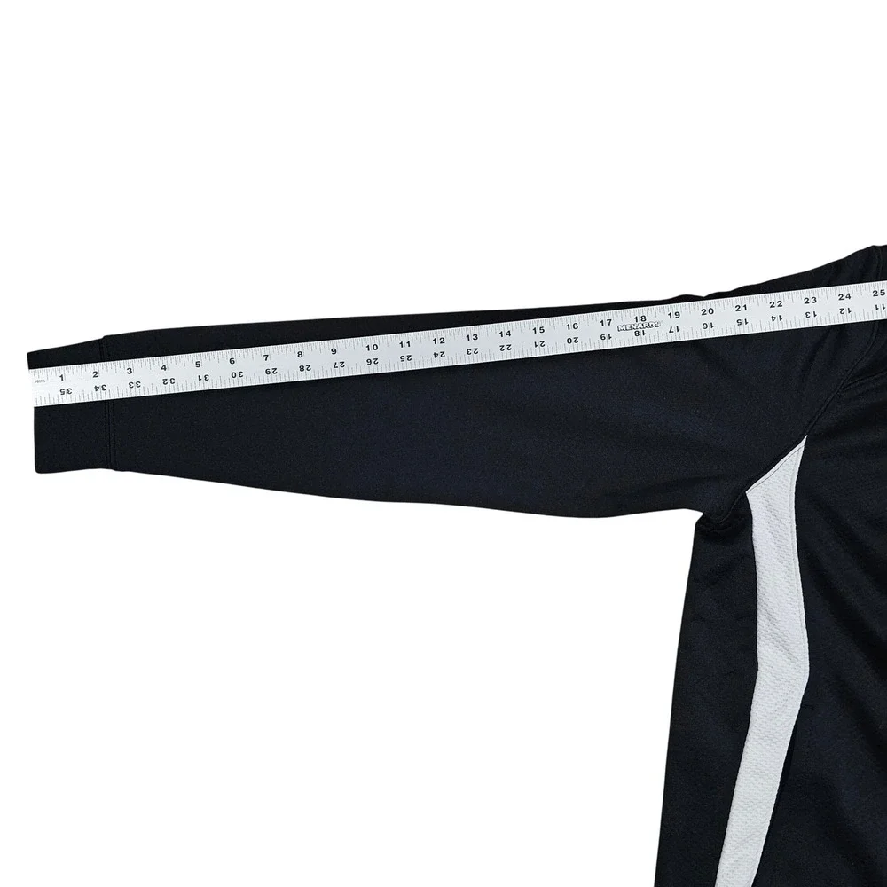 Jordan Men M Black Full Zip Hoodie Athletic Jumpman Logo Sweatshirt
